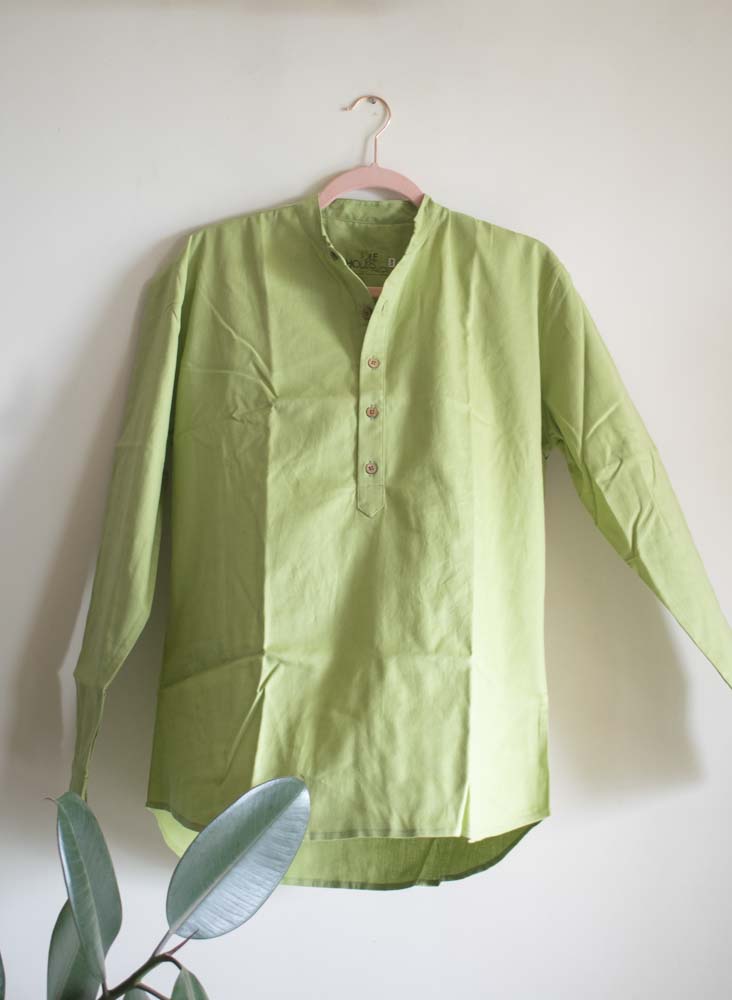 Men's Easy Fit Plain Shirt