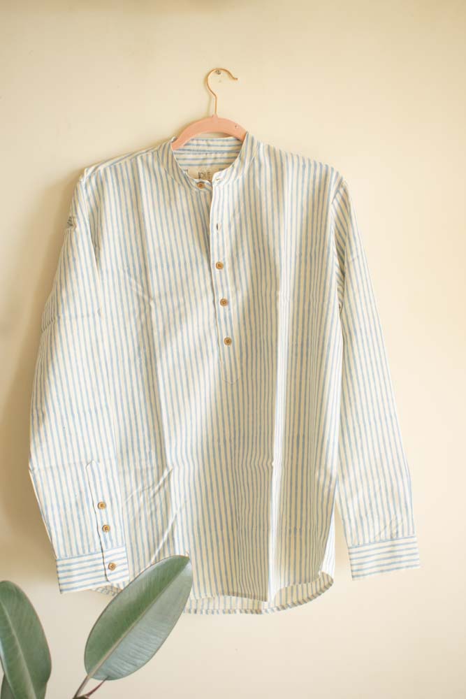 Men's Easy Fit Striped Shirt