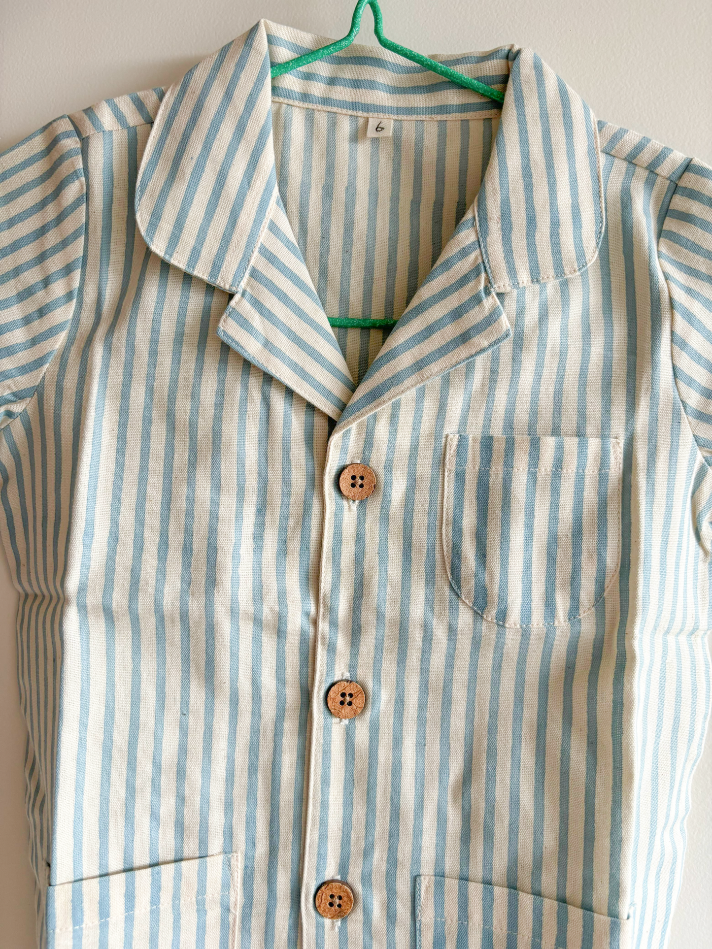 Kid's Button-Up Collared Shirt