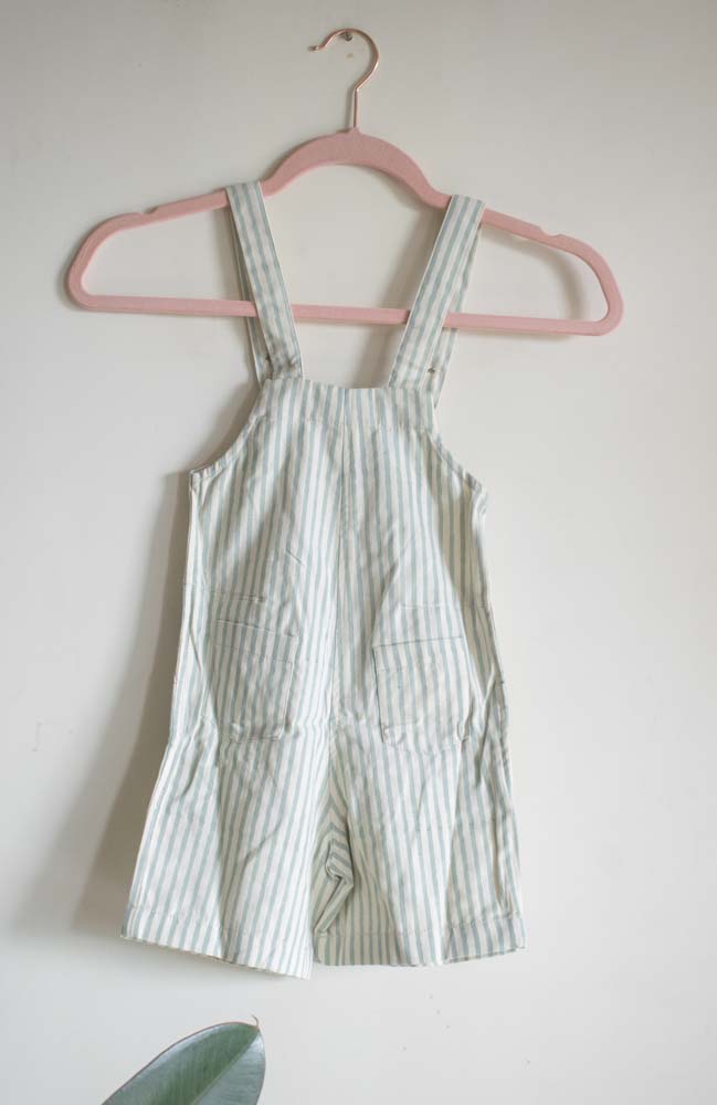 Sailor Striped Overalls